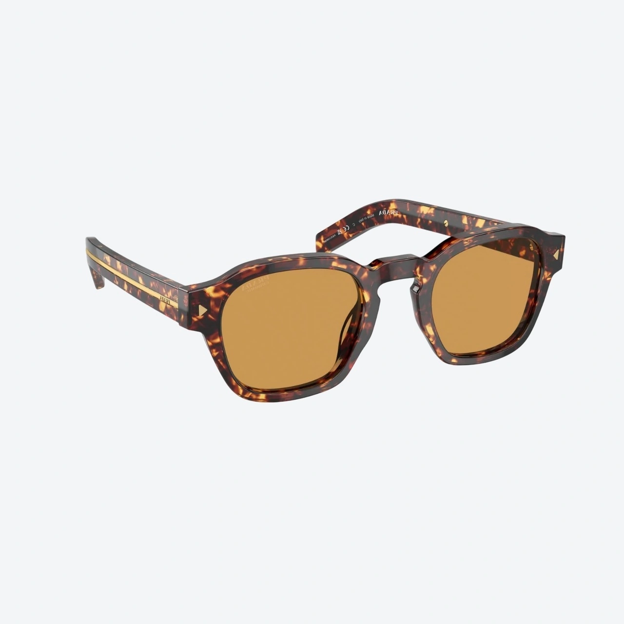 Prada PR A16S in Magma Tortoise front angle